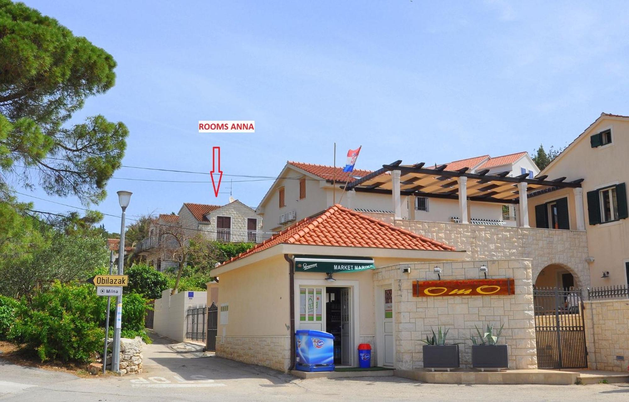 Rooms Anna Milna  Exterior photo